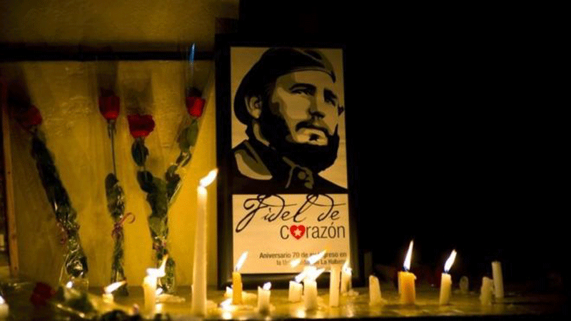Fidel Castro death: Cuba plunged into mourning for ex-leader