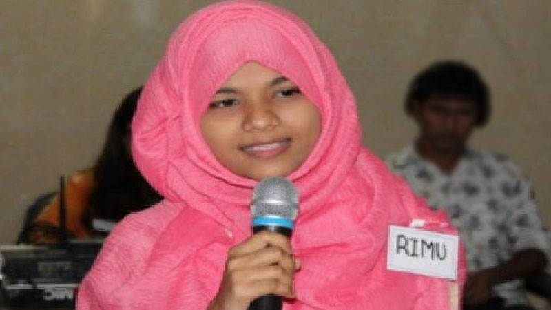 Meet Rimu, the woman building a future for Rohingya refugees 
