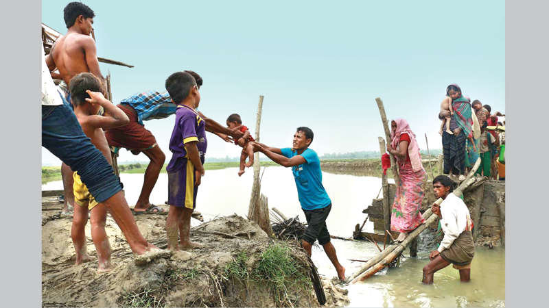 Some activities visible in Myanmar 