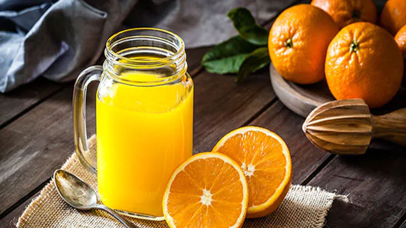 Orange-coriander juice for immunity