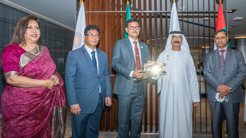 Delegates of Bangladesh govt visit DP World Flow Pavilion at Expo 2020 Dubai



