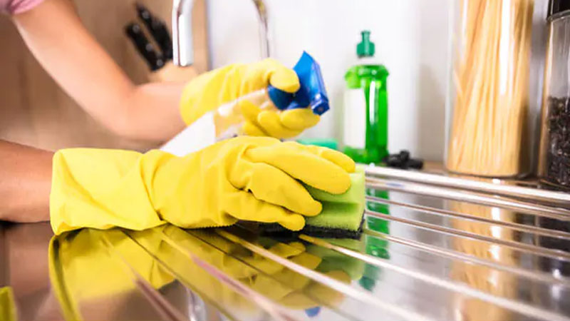 How to keep kitchen sanitized