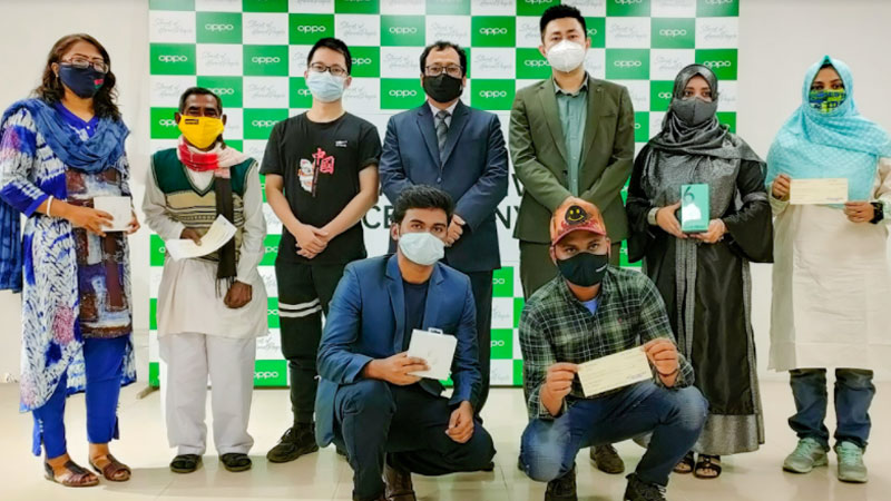OPPO recognizes, supports unsung heroes of Bangladesh