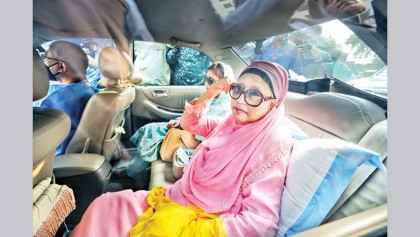 Khaleda freed for 6 months
